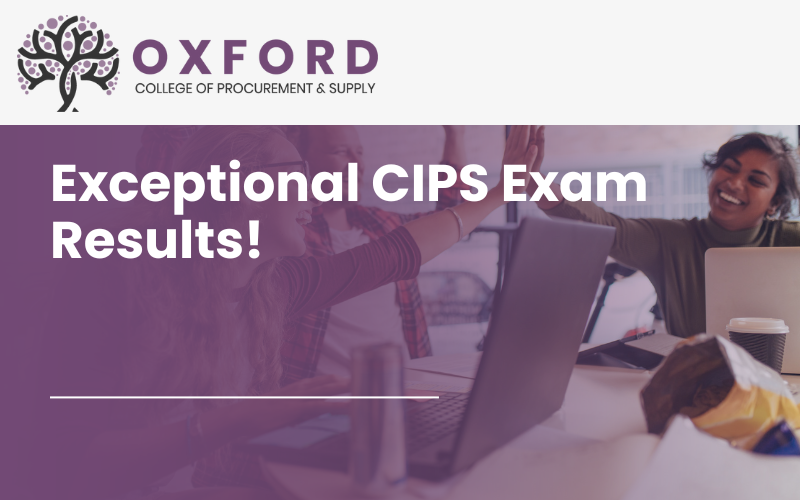 Blog header reads 'Exceptional CIPS Exam Results'