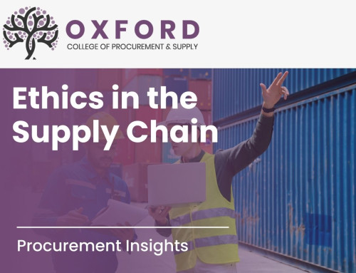 Ethics in the Supply Chain